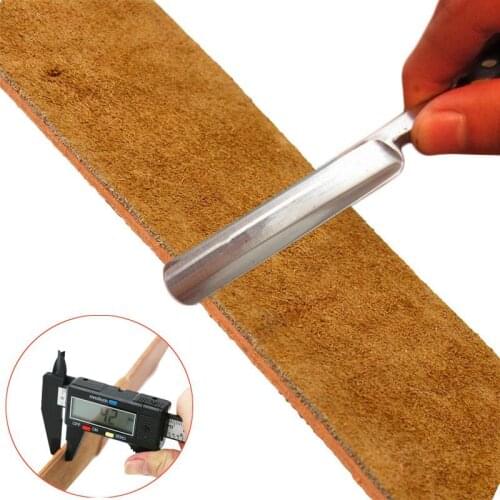 Razor Sharpening Strop Canvas Leather Straight Razor Grinding Shave Tool for Barber