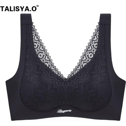 TALISYA.O Seamless Soft Push Up Bra For Woman Back Closure Nylon Full Cup Wire Free Bralette Everyday Lingerie Dropshipping 2021
