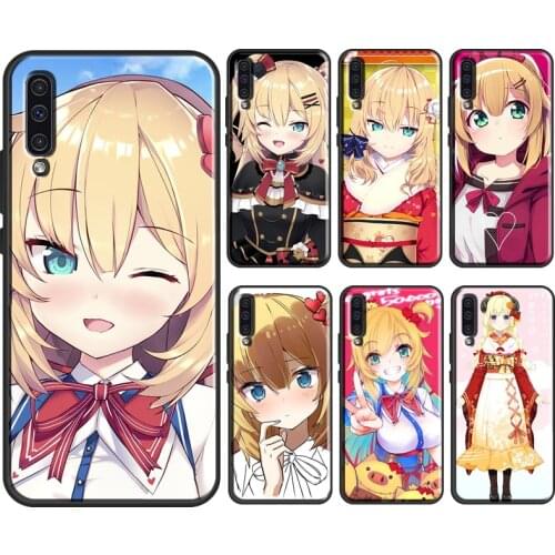Akai Haato Haachama Hololive Cover For Samsung Galaxy A52 A12 A32 A72 A10 A40 A50 A70 A21S A20e A11 A31 A41 A51 A71 Case