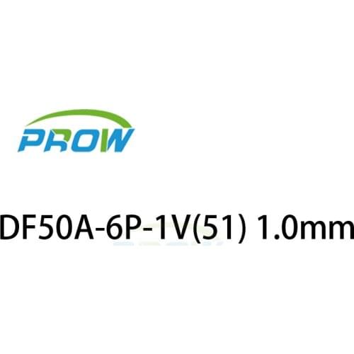 DF50A-6P-1V(51) 1.0mm pitch 1 mm 6P 6pin for HRS connector Prow socket DF50A 6P 1V 51