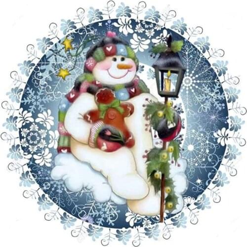 GATYZTORY Paint By Number Christmas Landscape For Children Drawing On Canvas Handpainted Art Gift DIY Santa Claus Kits Home Deco