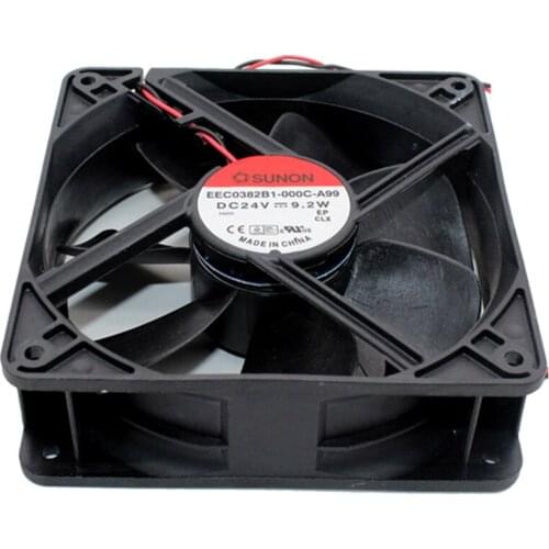 1pcs 120mm EEC0382B1-000C-A99 fan 12038 120*120*38mm 24V inverter cooling fan