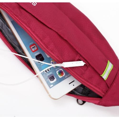 Men Women Running Waist Bag Sport Pack Cycling Bag Belt Fanny Waist Pouch Outdoor Travel Racing Hiking Gym Fitness Money Purse