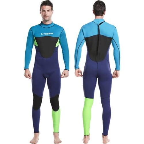 Neoprene Wetsuit Men 2.5MM Surf Kitesurf Clothing Swimwear Underwater Fishing Spearfishing Wet Suit Scuba Diving Suit Equipment