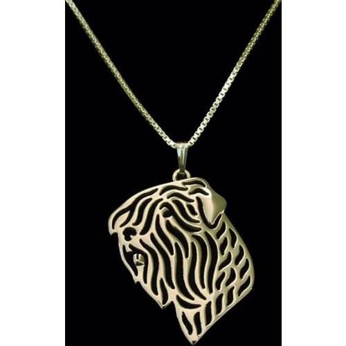 Newest Unique Handmade Black Russian Terrier pendant women choker necklace Dog Jewelry Pet Lovers Gift