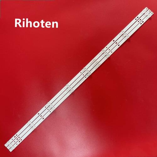 New LED Backlight Strip 8Lamps JL.D43081330-083CS-M E469119 For LC430DUY-SHA1/F43D7000K T43D16SF-01B SAMPO EM-43AT17D 43L1600