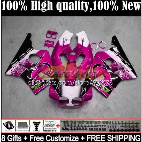 CBR400RR NC29 For HONDA CBR400 RR 94 95 96 97 98 99 33CL.82 CBR 400 RR 400RR 1994 1995 1996 1997 1998 1999 Fairing Rose Pink