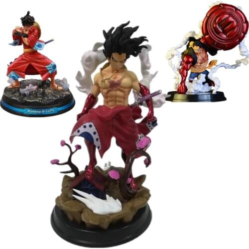 One Piece Figure Wano Country Snake Man Luffy GK Model Peripheral Decoration Toy Gift Luffy GK Wano Country Great Ape King