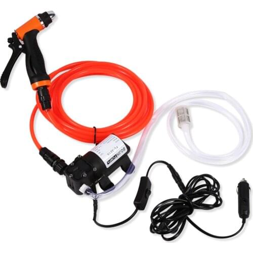 5.5L/MIN 130PSI Car Washer Gun Pump Hi Pressure Car Self priming Electric Car Wash Washer Water Pump 12V Washer Washing Machine