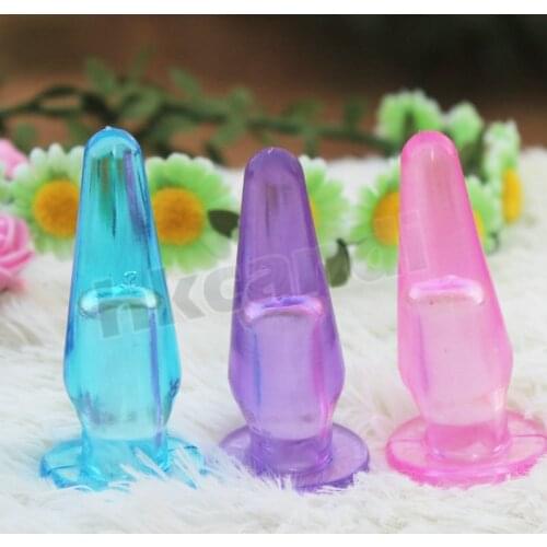 3pcs Tiny Butt plug NightLife Jelly Anal first use plug backyard Adult sex Toy man women femme Girl pleasant sensation couple