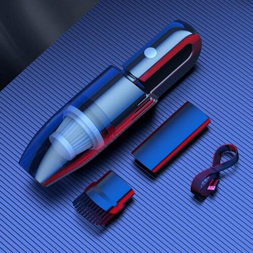 6000pa 120w Car Vacuum Cleaner Portable Cordless Handheld USB Rechargeable Vacuum Cleaner Car Office Home Wet Dry Vacuum Cleaner