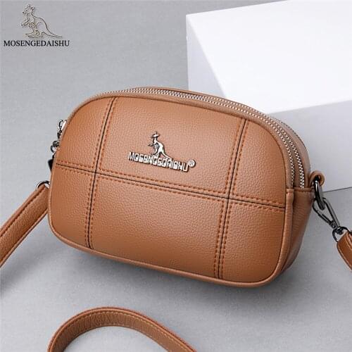 Multi-pocket Design Womens Shoulder Bag 2021 Spring New Ladies Shoulder Bag High-quality PU Leather Women Crossbody Bags Bolsos