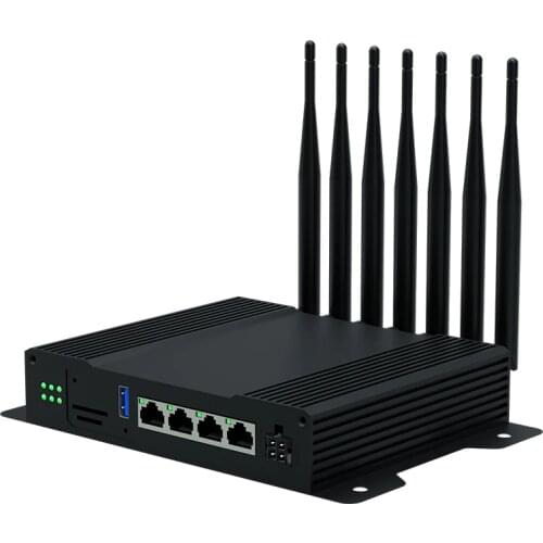 Wiflyer WG259 Gigabit Router 2.4G&5.8GHz Dual-Band 1200Mbps Wireless Router Wifi Repeater With 7 High Gain Antennas Wider