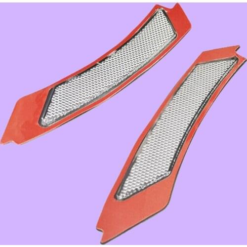 1 Pair White Lens Front Bumper Side Reflector Marker Light Housing 63147205397 Fit For BMW E90 E91 4 Door LCI 2009 2010 2011