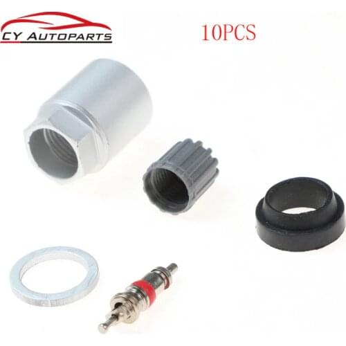 10PCS New Car Tire Pressure Sensor TPMS Valve Stem Schrader Complete For MERCEDES-BENZ TOYOTA