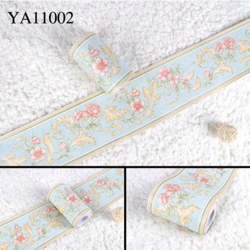 3D embossed wall stickers picture frame waterproof waist line self-adhesive living room bathroom decoration PVC wall stickers