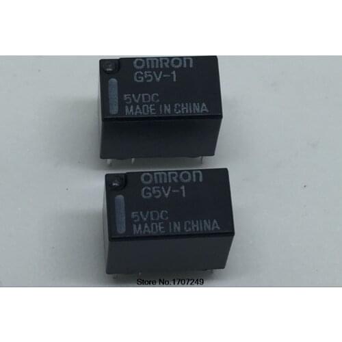 Free Shipping 100PCS New original G5V-1-5VDC G5V-1-5V G5V-1 5VDC 5V relay ( Need other type of relay, please contact us )