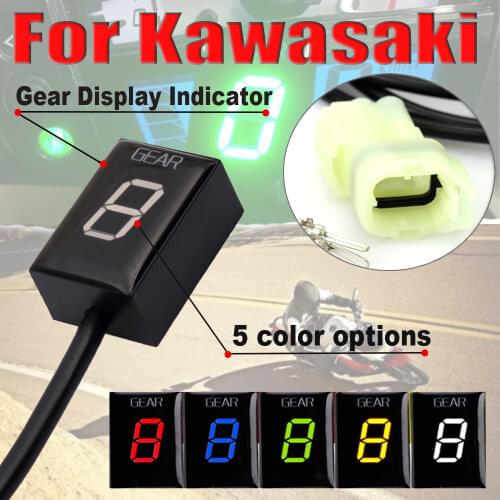 Motorcycle Ecu Direct Mount 1-6 Speed Gear Display Indicator For Kawasaki ER6N Ninja 650 Ninja 300 Z750 Z900 Z800 Zx6R Vulcan S