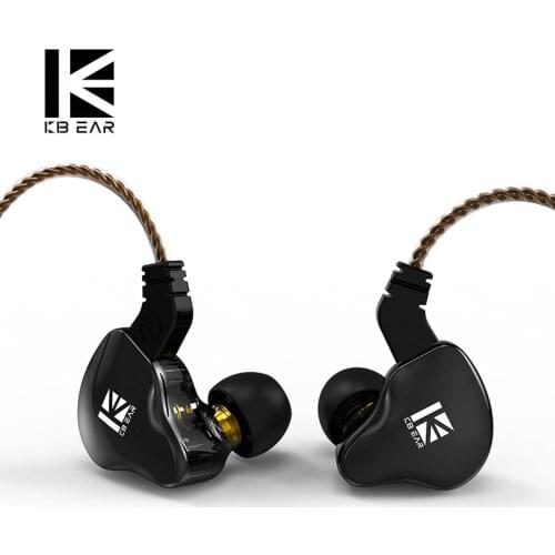 KBEAR KS2 Hi Res Hybrid 1DD+1BA Earphone In Ear Hi Fi Music Earplug With 0.78mm Pin TFZ Detachable Connector Earbud With Mic