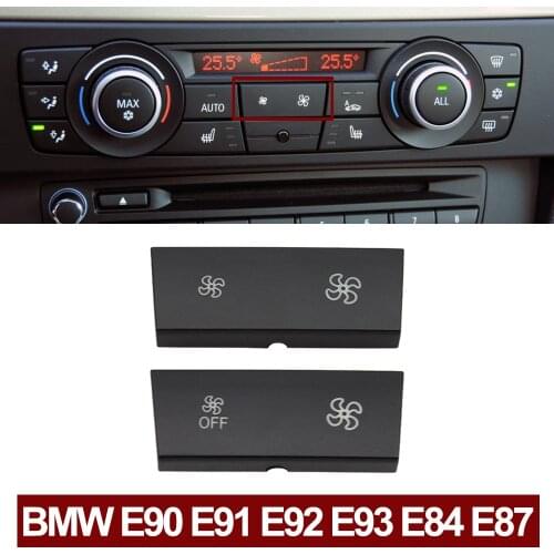 Dashboard Air Conditioning AC Climate Ventilation Volume Button For BMW 1 X1 3 Series E90 E91 E92 E93 E84 E87 64119344143