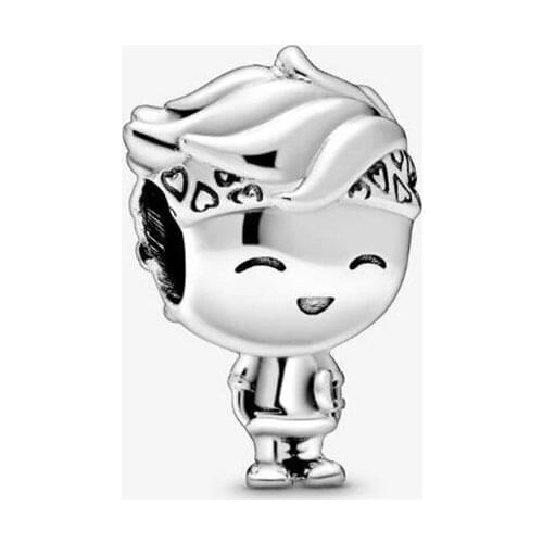 LByzHan NEW 2020 Genuine 925 Sterling Silver Beads Boy Teenager Charms fit Original 3mm Bracelets Women DIY Jewelry