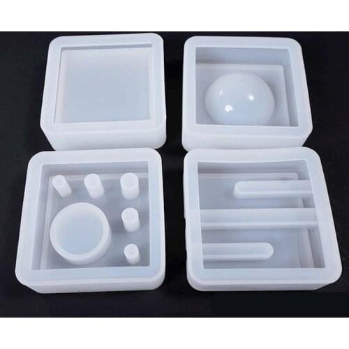 Multifunctional Silicone Moulds Practical Mobile Phone Holder Decorative Craft DIY Mould DIY Handcraft Storage Box Making Mold
