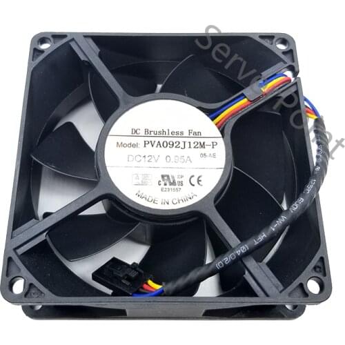 Original For FOXCONN PVA092J12M-P DC 12V 0.95A 90x90x32mm Server Cooler Fan