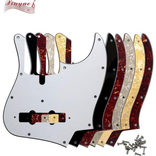 Pleroo Pickguard Custom Quality for 11 Hole Screws Z DAL 5 String Jazz Bass Guitar Pickguard Scratch Plate