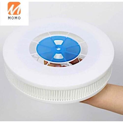 Just take the fan wings off and set up the HEPA fan filter, a high-performance H13 air purifier filter out 0.3