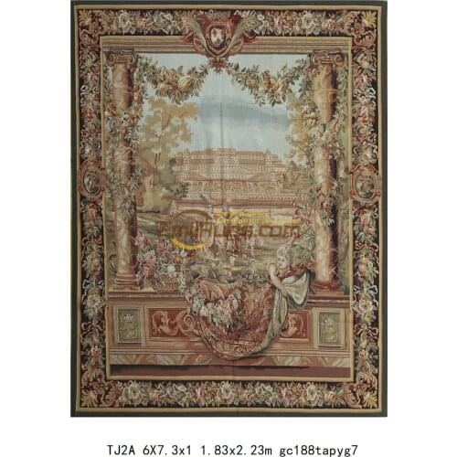 Gobelin tapestry handmade wall tapestry forest wall tapestry medieval tapestry weaving tapestry constellation