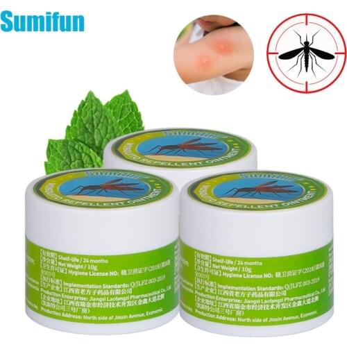 1/3/5pcs Sumifun Cool Oil Green Herbal Ointment Cold Headache Dizziness Sunburn Muscle Rub Aches Pain Relief Cream Skin Care