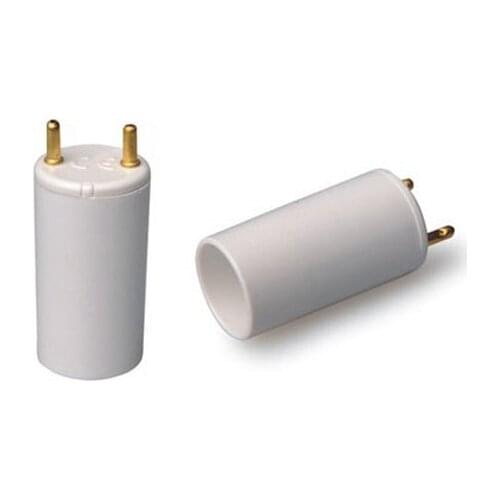 10pcs T8 Male to T5 Female Lamp adapter converter 36.1mm length T8 to T5 LAMP BASE Flame retardant