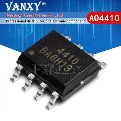 10pcs AO4410 SOP-8 4410 SOP8 AO4410L SOP