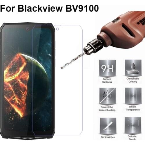 100% Original Film for Blackview BV9100 Tempered Glass High Quality Screen Protector For Blackview BV9100 IP68 Smartphone Glass