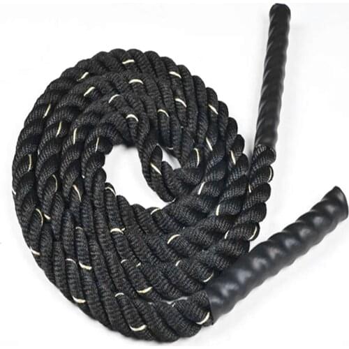 2.8m Fitness Heavy Jump Rope Crossfit Weighted Battle Skipping Ropes Power Training Improve Strength Muscle Fitness Equipment