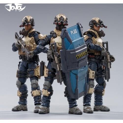 3pcs/Lot) JOYTOY 1/18 Stars Indigo Team Collection Action Figure for Fans Gift