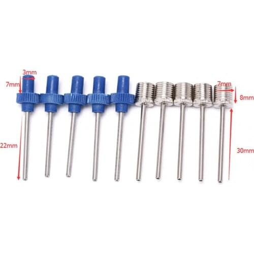 5pcs/lot Ball Pump Needle For Football Basketball Soccer Inflatable Adaptor 4cm stainless steel Standard adapters Air Valve