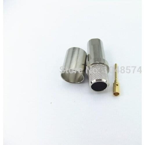 Free shipping FME male plug LMR400 Crimp Connector