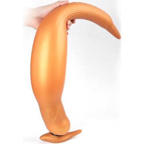 Tentacle Long Anal Plug Prostate Massage G-Spot Expansion Anal Butt Plug Inflating Vagina Masturbation Device Adult Sex Toys