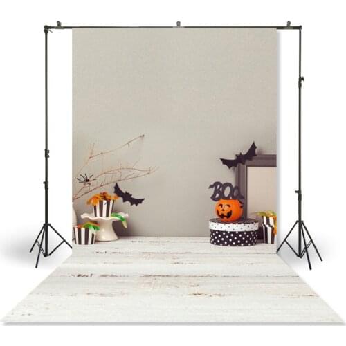 HUAYI Photography Backdrop Newborns Baby Child Photo Booth Background Halloween Day Pumpkins Studio Photodrops XT-4434