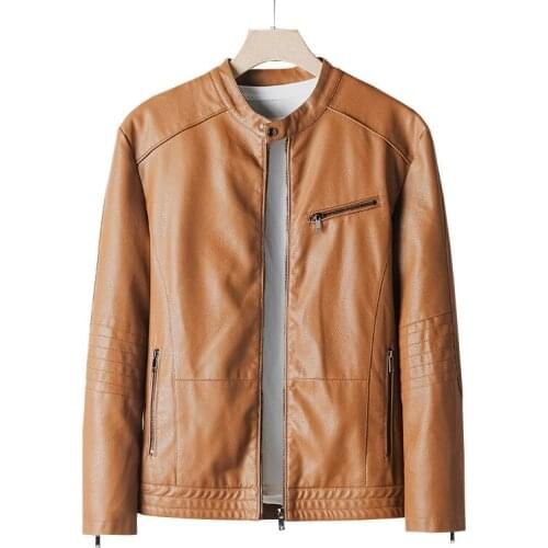JUCHU TOP Mens Biker Jackets
