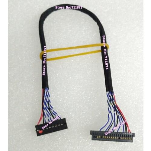 1.25 Pitch 20Pin FI-S20S LVDS Lcd screen cable Line 20P FI-SE20M LVDS 1ch 8bit Lcd screen Line cable wire cord FI-S20S FI-SE20ME
