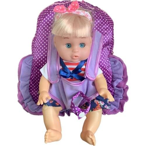 Игрушки для девочек Doll Bag Carrier cat and small dog 12-14-16 Inch Doll American 18-inch Girl Portable Storage Bag Backpack