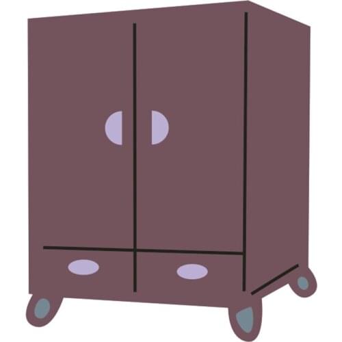 Metal wardrobe paper die cutting dies for Scrapbooking/DIY Easter wedding Halloween Easter card