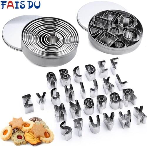 Biscuit Cookie Cutter Set Cake Decorating Tools for Christmas Tree Cutters For Fondant Molds Baking Tool For Cakes