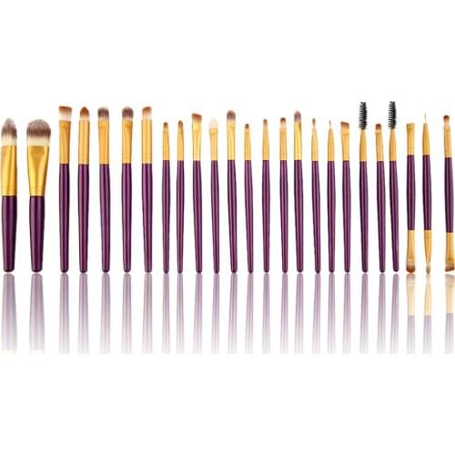 New Arrival Pro 20Pcs Superior Cosmetic Brushes Set Kit Makeup Tool Brushes Hot Selling