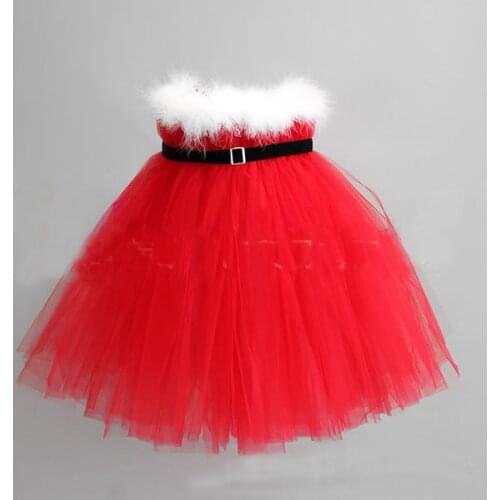 2015 Summer New Children Girls Princess Dress Girls Tutu Dress Christmas Bra Veil Dress