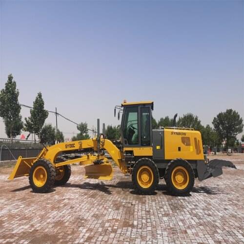 SYNBON New Small Motor Mini Grader Road Construction Machine SY130C