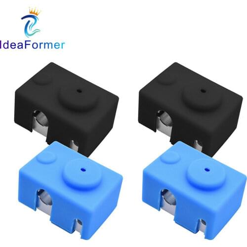 New Upgraded V6 Official Heater Block Protective Silicone Sock Insulation Cover For E3D V6 PT100 J-head Hot End 3D Printer Parts