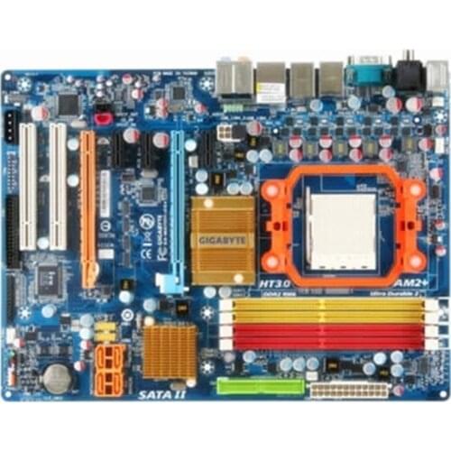 Original AM2 790 motherboard for Gigabyte GA-MA790X-DS4 MA790X-DS4 mainboard AM2 AM3 DDR2 Desktop Boards